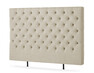 Avon XL pikerad - Sänggavel, B 160-210 cm - Beige