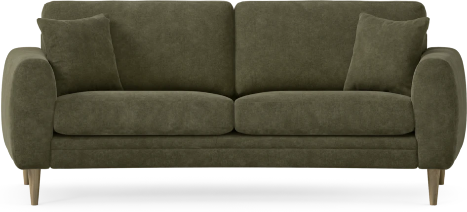 Eden - 2,5-sits soffa svängd - Grön