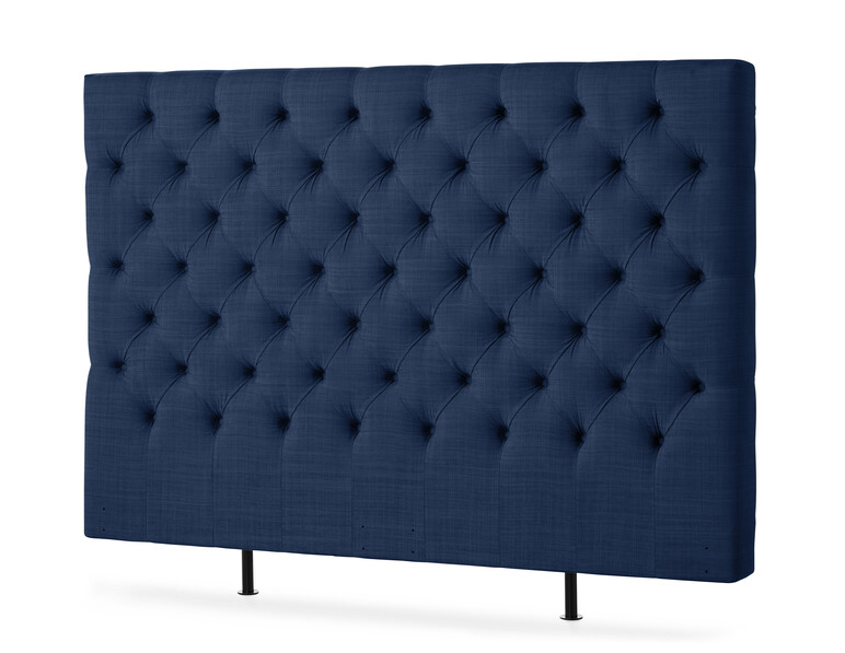 Avon XL pikerad - Sänggavel, B 160-210 cm - Blå