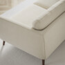Madison Lux - 3-sits soffa med divan höger - Vit