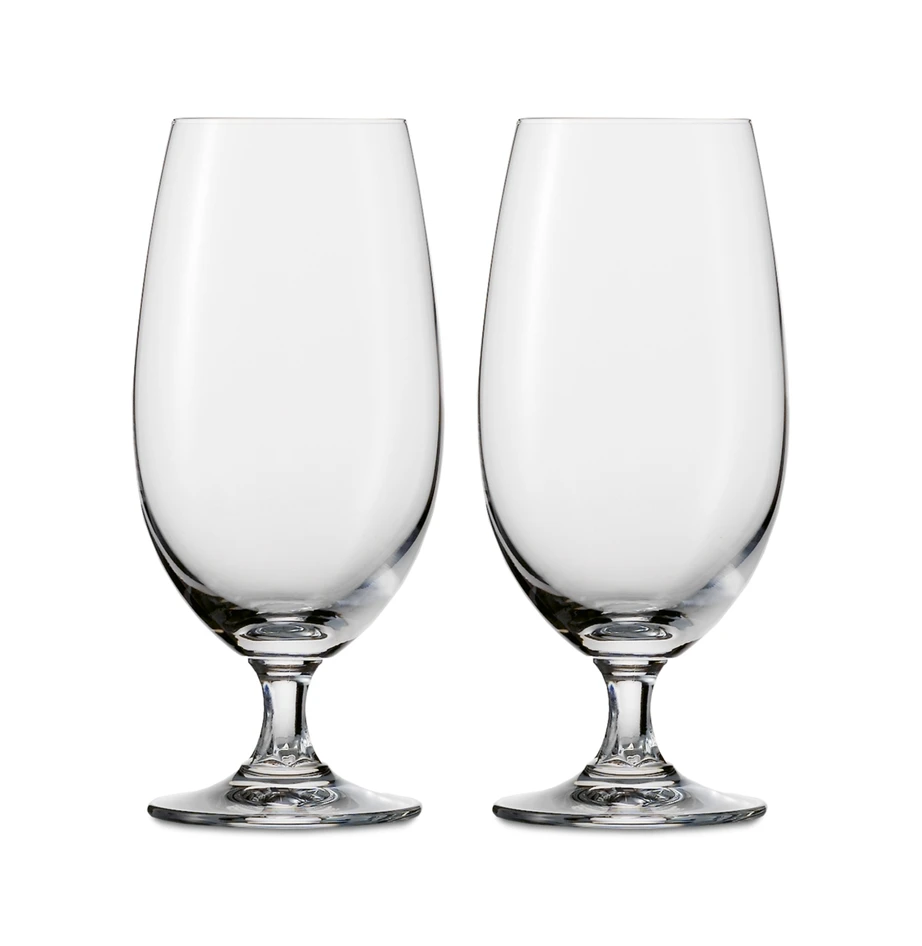 Taverna - Ölglas, H 19,5 Ø 8,8 cm, 59 cl, 2-pack - Vit