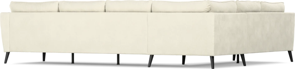 County - Hörnsoffa, 2+3-sits - Vit