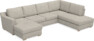 Friday - 3-sits soffa med schäslong vänster och divan höger - Beige