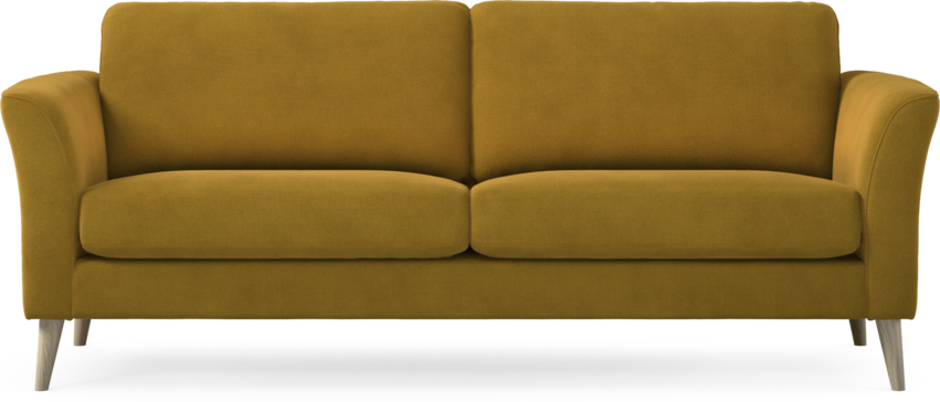 Bridge - 3-sits soffa - Gul