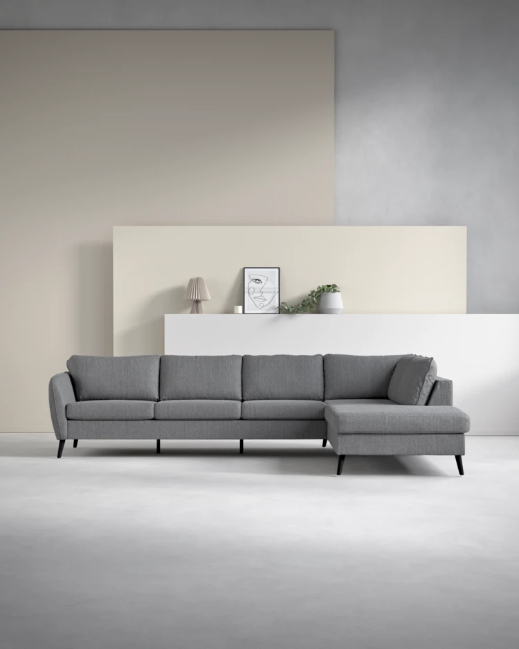 County - 3-sits soffa med divan höger - inspiration