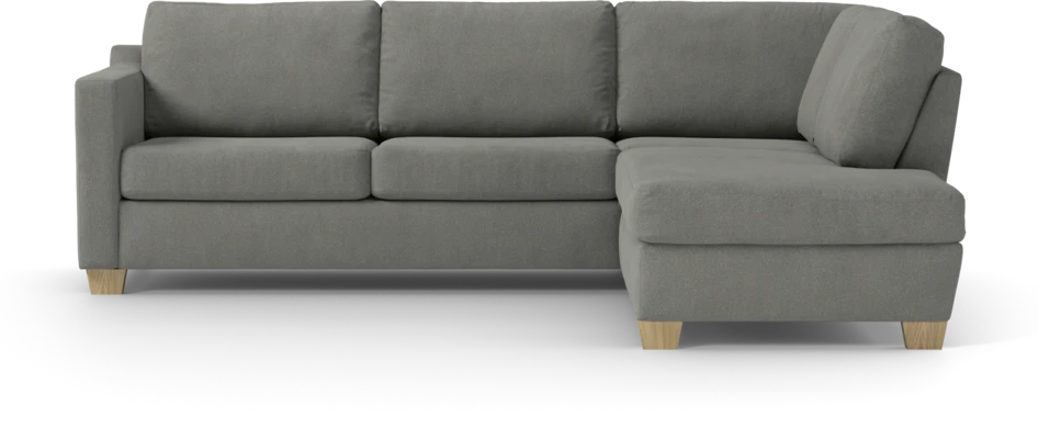 Friday - 2,5-sits soffa med divan höger - Grå
