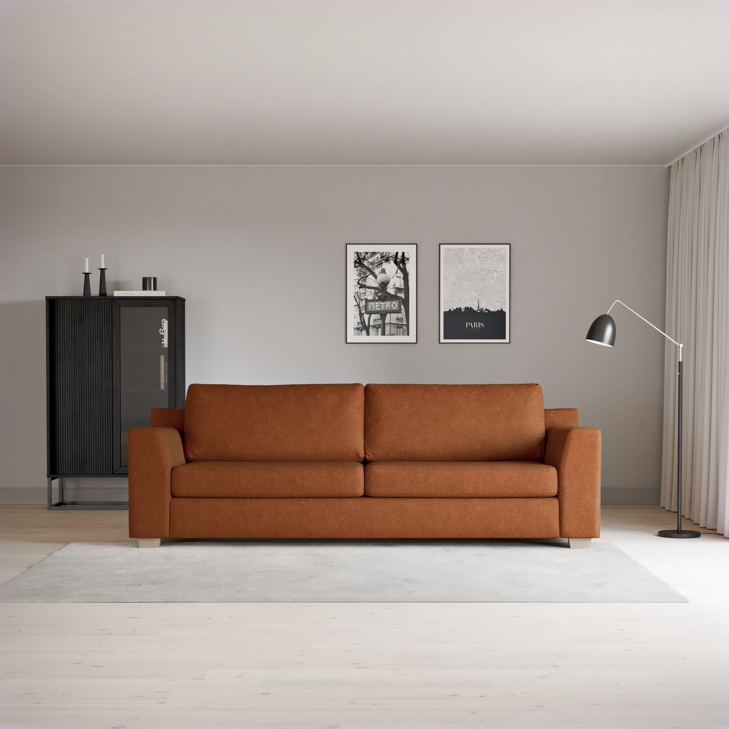Friday - 3-sits soffa - inspiration
