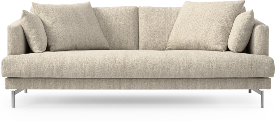 Harper - 3-sits soffa, hel dyna - Beige