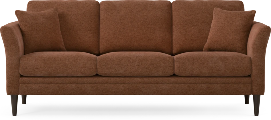 Eden - 3-sits soffa - Orange