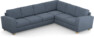 Friday - Hörnsoffa, 3+2-sits - Blå
