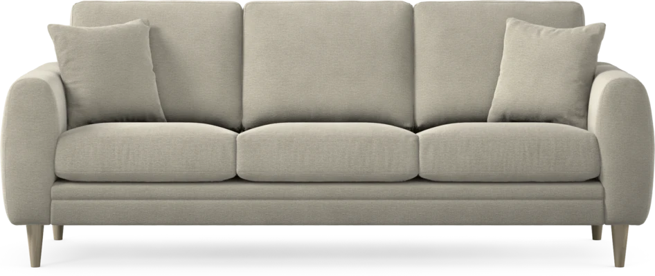 Eden - 3-sits soffa - Brun