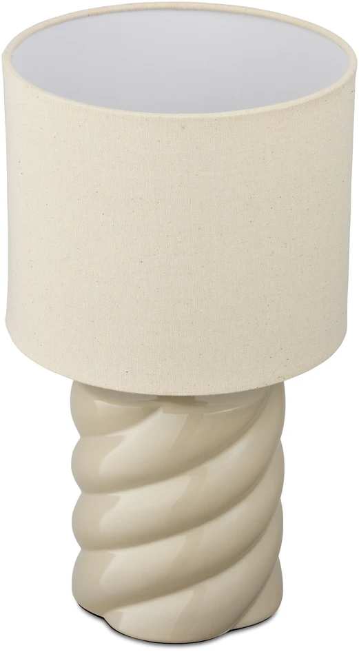 Fannie - Bordslampa H35,5 Ø20 cm - Beige