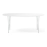 Plaine - Matbord, 190x100x74 cm - Vit