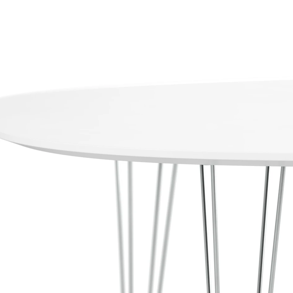 Plaine - Matbord, 190x100x74 cm - Vit