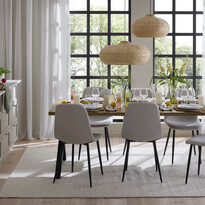 Veneto - Matgrupp med 6 stolar Tracy - inspiration