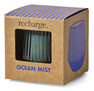 Recharge - Doftljus, Ocean Mist, brinntid 30 h, 130 gr - Blå