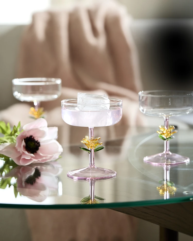 Blomma - Champagneglas Coupe, H 12 Ø 10 cm, 20 cl - inspiration
