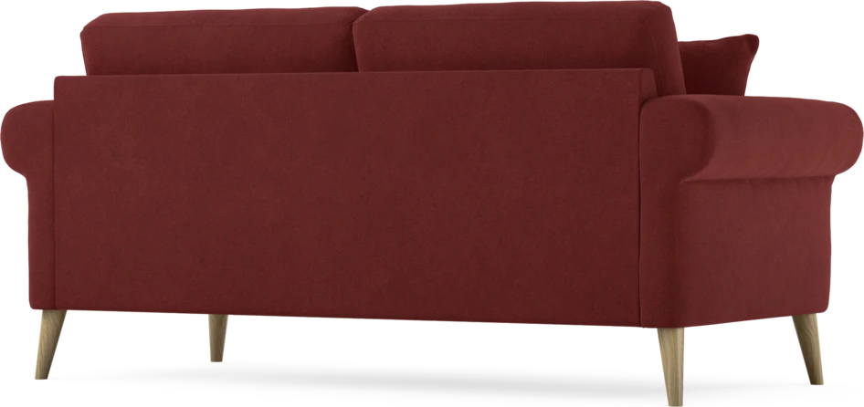 Eden - 2,5-sits soffa - Röd