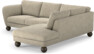 Madison - 2-sits soffa med divan höger - Beige