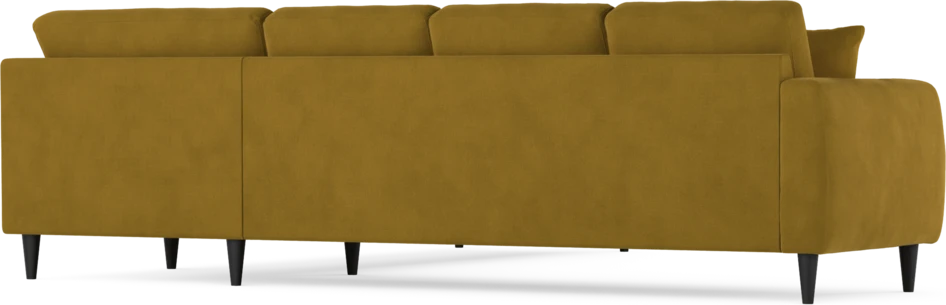 Eden - Hörnsoffa, 3+3-sits - Gul