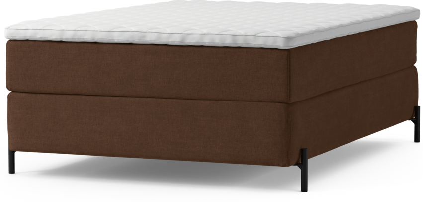 Delux Dream - Kontinentalsäng, enkelsäng 140 cm med bäddmadrass och sängben