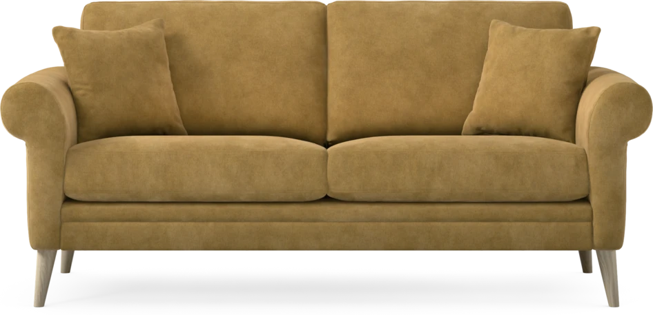Eden - 2,5-sits soffa - Gul