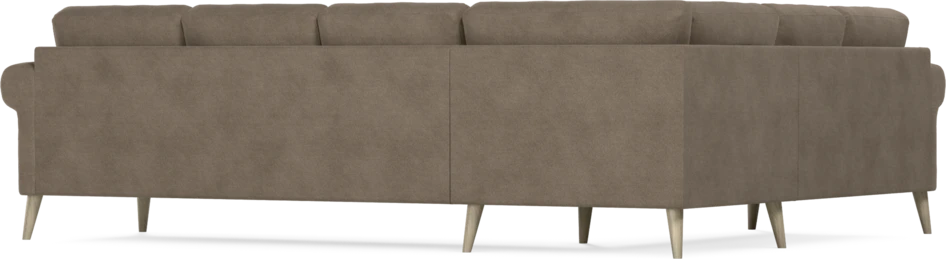 Eden - Hörnsoffa, 2+3-sits - Brun