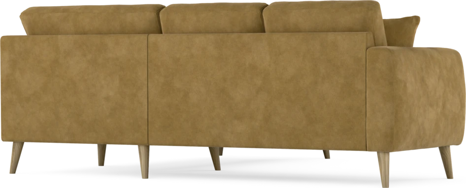 Eden - Hörnsoffa, 2+2-sits - Gul