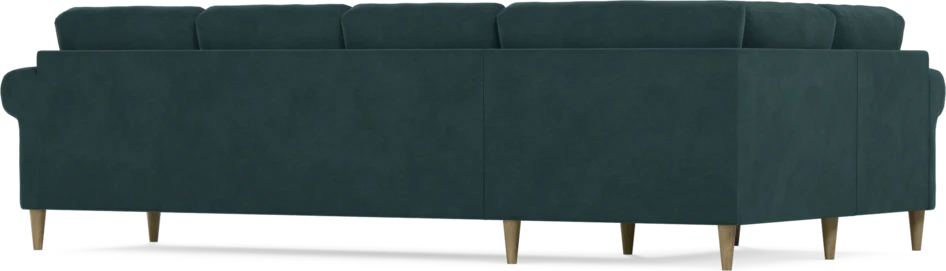 Eden - Hörnsoffa, 1+3-sits - Blå