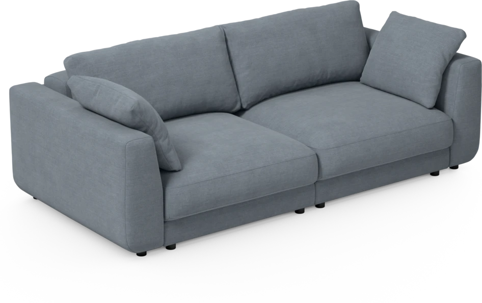 Amie - Bäddsoffa 3-sits - Blå