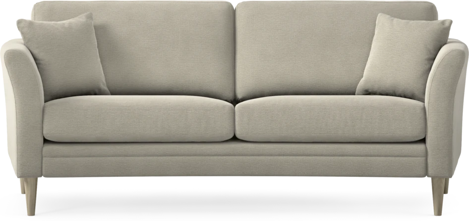 Eden - 2,5-sits soffa svängd - Brun