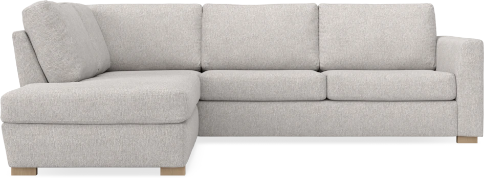 Friday - 2,5-sits soffa med divan vänster - Grå