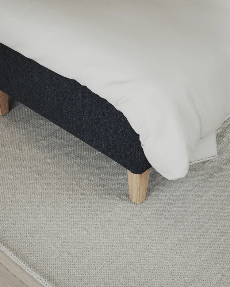 Delux Exclusive - Kontinentalsäng, enkelsäng 140 cm med bäddmadrass och sängben - inspiration