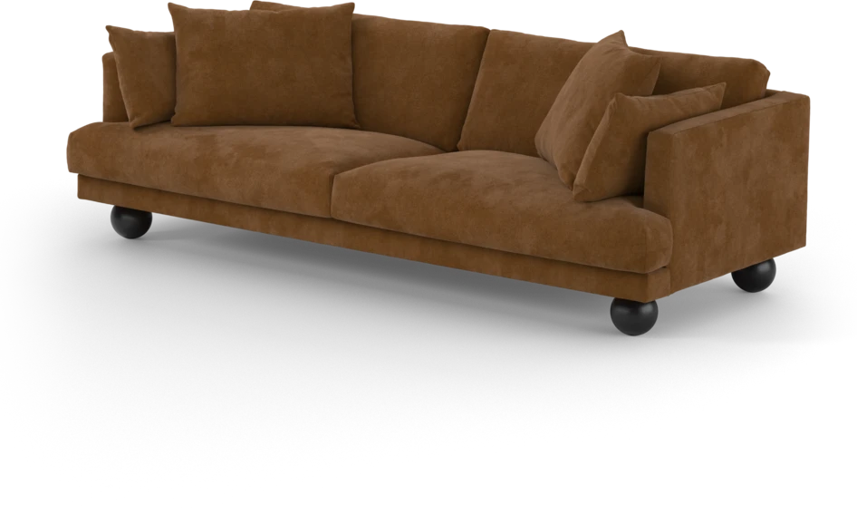 Harper - 4-sits soffa - Orange