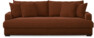 Rossi - 3-sits soffa, hel dyna - Röd