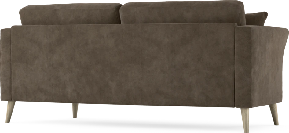 Eden - 2,5-sits soffa svängd - Brun