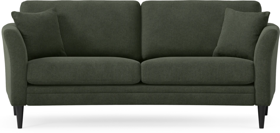 Eden - 2,5-sits soffa svängd - Grön