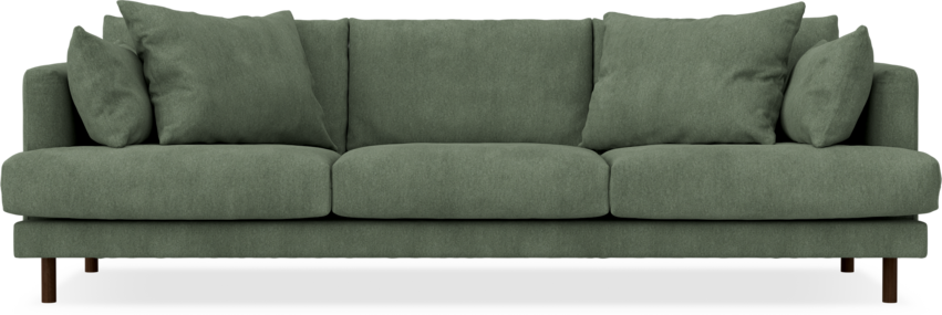 Harper - 4-sits soffa - Grön