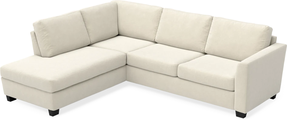 Friday - 2,5-sits soffa med divan vänster - Beige