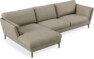 Madison Lux - 3-sits soffa med schäslong vänster - Beige