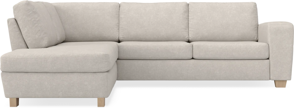 Friday - 2,5-sits soffa med divan vänster - Grå