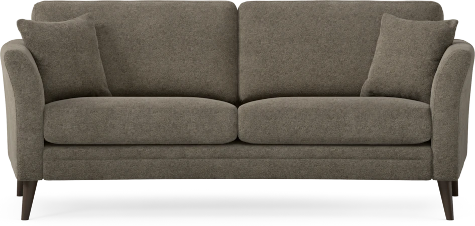 Eden - 2,5-sits soffa svängd - Brun