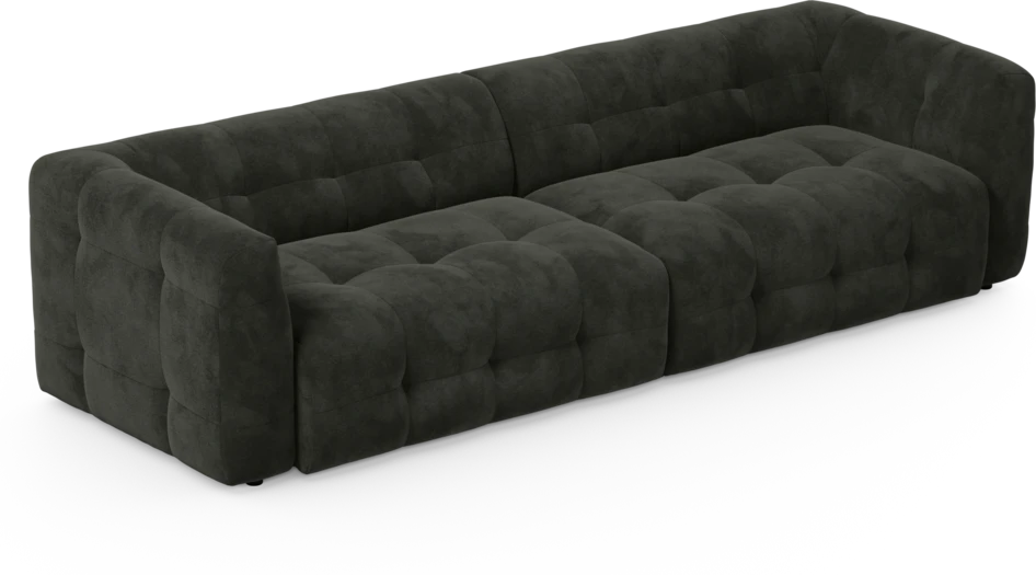 Bella Grande - 4-sits soffa - Svart