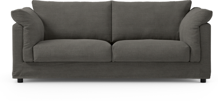 Cherrie - 2,5-sits soffa med kappa - Grå