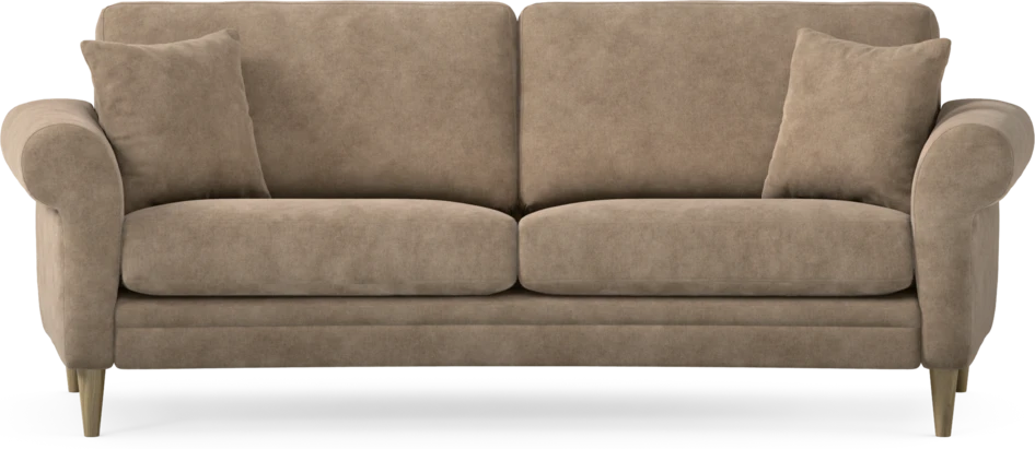 Eden - 2,5-sits soffa svängd - Beige