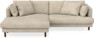 Harper - 4-sits med schäslong XL vänster - Beige
