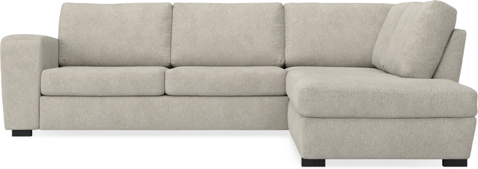 Friday - 2,5-sits soffa med divan höger - Beige