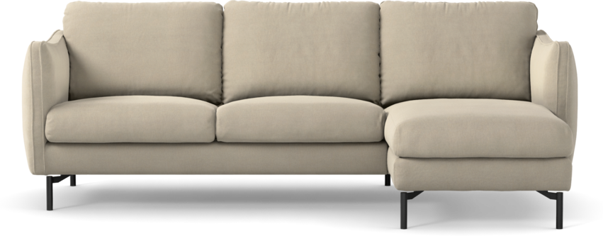 Madison - 2-sits soffa med schäslong höger - Beige