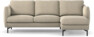 Madison - 2-sits soffa med schäslong höger - Beige