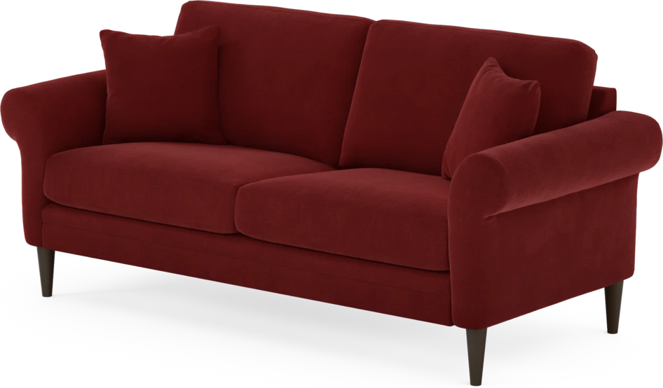 Eden - 2,5-sits soffa - Röd